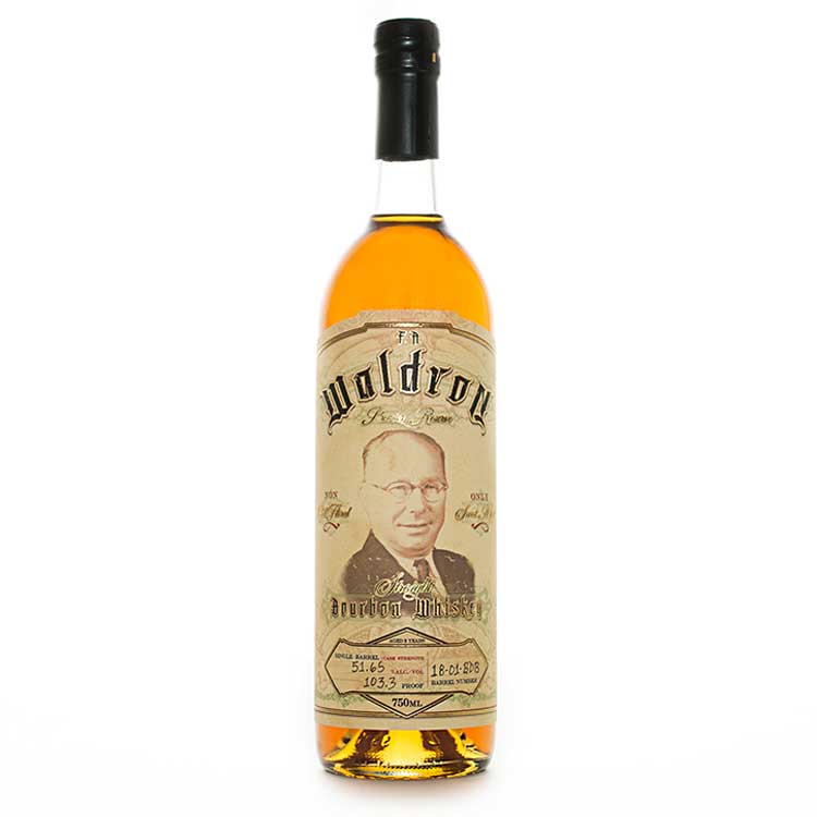 F.A Waldron Premier Straight Bourbon Whiskey